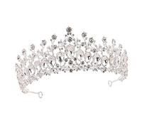 SHERCHPRY Accessorio per con di strass Accessori per la sposa Diademi della sposa per donne Nozze ragazze Principessa Brautschmuck Haare bianca