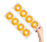 SHERCHPRY Adesivo di Arresto di Emergenza per Attrezzature Elettriche Etichetta di Avvertenza in Inglese Set da 8 Pezzi Adesivo Resistente e Durevole per Sicurezza Sul Lavoro