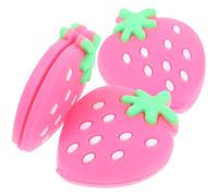 SHERCHPRY Ammortizzatori per Racchetta da Tennis 3 Pezzi in Silicone Rosa Smorzatori di Vibrazioni per Tennis Accessori Antiscivolo per Comfort e Protezione del Braccio