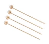 SHERCHPRY Bacchette Per Chioma Donna Perle 4 Pezzi, Accessori Eleganti Per Cerimonie e Feste, Fermagli Delicati Che Non Graffiano Né Tirano, Adatti a Vari Tipi Di Chioma e Stili Quotidiani