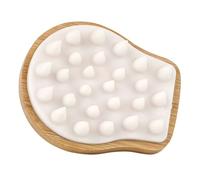 SHERCHPRY Bamboo e Lavabo Di in Legno Spazzola Per Doccia Cuoio Capelluto Scrub Esfoliante Per Il Cuoio Capelluto Strumenti Per Il Massaggio Dei Tpr