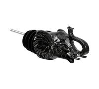 SHERCHPRY Bocca di vino a testa di elefante bottiglie di aceto beccuccio dosatore olio beccuccio della bottiglia ugello per bottiglie versatore di vino Lega di zincoacciaio inossidabile 304