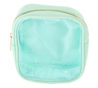 SHERCHPRY Borsa Per Cosmetici Trasparente Con Cerniera Organizer Portatile Per Trucchi Borsa Viaggio Leggera Per Per Viaggi Turismo e Quotidiano