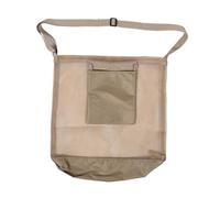 SHERCHPRY Borsa Rete per Funghi e Frutta e Verdura, Borsa da Raccolta Oxford Verde, Ridotto, Tracolle Regolabili, Grande capacità, per Raccolta in Giardino e Lunghe Uscite