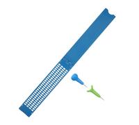 SHERCHPRY Braille Blu Pp Per Principianti Lavagna Dell'Alfabeto Braille Giocattoli Braille Ausili Per La Lettura E La Scrittura In Acciaio Inossidabile