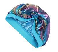 SHERCHPRY Cappello Doccia Elasticizzato Ampia Fascia Per Donne Cappello Notte e Bagno Per Durante e La Personale Adatto Tutti Tipi