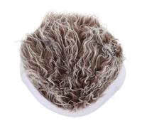 SHERCHPRY Cappello Parrucca Corta Artificiale Per Uomo Morbido Regolabile Copricapo Alla Moda Per Feste e Uso Quotidiano