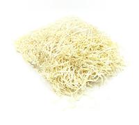 SHERCHPRY Carta Increspata Bianco Latte Riempitivo Tagliato per Regali e Cesti Carta Sminuzzata per Imballaggi e Confezioni per Compleanni e Occasioni Speciali