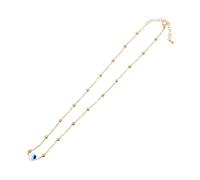 SHERCHPRY catena del collo del malocchio collana con ciondolo malocchio Gioielli malvagi collane Collana di moda garbo lumino collana malocchio Decorazione della collana Lega di zinco Blue