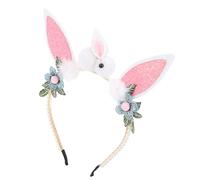 SHERCHPRY Cerchietto Orecchie Coniglio per Ragazze Fascia per Bunny Ears Accessorio per Feste e Cosplay Comfort e Stile per Compleanni e Speciali
