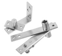 SHERCHPRY Cerniere Pivotanti in Acciaio Inox per Porte Nascoste Kit per Librerie e Armadi Supporto per Carichi Pesanti Cerniere Invisibili Meccanismo Stabile e Installazione Completa per