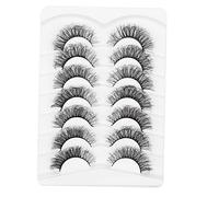 SHERCHPRY Ciglia Finte per Trucco da Donna Materiale di Pratico e Bello Non Si Deforma e Non Si Rompe Facilmente Lunghe e Leggere Facile da Applicare Buona Decorazione per Perfezionare