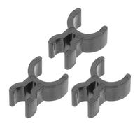 SHERCHPRY Clip per Matita per Corno Francese e Tromba in ABS Set da 3 Pezzi Nero Supporto Compatto per Strumenti Musicali a Fiato per Musicisti in Movimento
