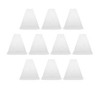 SHERCHPRY Coperture per Piante a Campana 10 Pezzi, Plastica Trasparente Riutilizzabile, Protezione Invernale e Antilumaca per Orto e Giardino Esterno