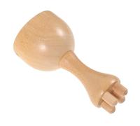 SHERCHPRY Coppetta Massaggiante in Legno Strumento Per Del Per Massaggi Anticellulite e Modellamento Impugnatura Ergonomica Resistente e Leggera Per Domestico e Portatile