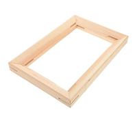SHERCHPRY Cornice in Legno per Telaio Pittura, Telaio Spesso con Giunti a Incastro, Facile Montaggio e Connessione Sicura, per Progetti Artistici e Pittura Creativa