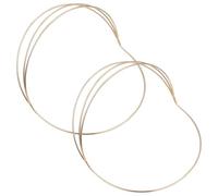 SHERCHPRY Cornice Per Corona Fai Da Te 2 Pezzi in Ferro Elettroforesi Kc Oro, Base Semplice Per Tiara Elegante, Accessorio Per Feste, Banchetti e Foto Di Viaggio, Misura Per Ragazza