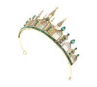 SHERCHPRY Corona Gotica Unisex in Lega e Opaco Tiara per Feste in Costume e Ballo di Fine Anno Accessori per Capelli Drammatici
