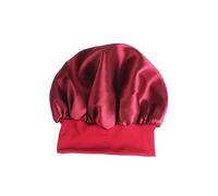 SHERCHPRY Cuffia Da Notte in Raso Con Fascia Elastica Lato Largo, Berretto Elasticizzato 56-58 Cm Per Donne e Pazienti Chemioterapia, Protezione Chioma e Acconciatura Durante Sonno