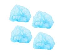 SHERCHPRY Cuffie Monouso Non Tessuto Blu, 10 Pezzi, Traspiranti e Pieghevoli, Antipolvere e Anti-caduta, Per Uso Cosmetico, Ristorazione e Laboratorio