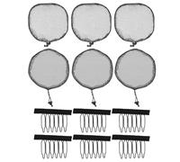 SHERCHPRY Cuffie Per Parrucche Retine Per Capelli Elastiche Accessori Per Realizzare Parrucche Rete Portatile Per Fai Da Te Copricapo in Rete Sottile Per Travestimenti