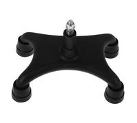 SHERCHPRY cuscinetti per le stampelle base di canne imbottitura della stampella punta del da passeggio cuscinetti per stampelle sotto le ascelle Metallo Black