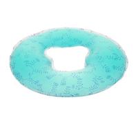 SHERCHPRY Cuscino in silicone giù a forma di per lettino da massaggio cuscino da massaggio supporto tu facciale cuscini in silicone poggiatesta massaggiante per letto Gel di silice Verde