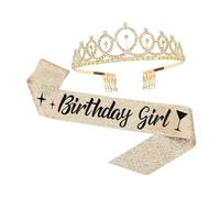 SHERCHPRY Di Compleanno Per Ragazze Fascia Per Feste Femminili Tracolla Per Compleanno Articoli Decorativi Per Galateo