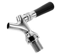 SHERCHPRY Distributore Bevande Rubinetto in Acciaio Inox Erogatore di Birra Tè e Succhi Connessioni Filettate Anti-perdite Facile Pulizia e Controllo Flusso