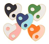 SHERCHPRY Eleganti Spille in Lega Retrò A Forma Di Cuore Per Accessori Di Abbigliamento