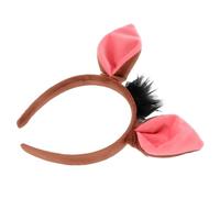 SHERCHPRY fascia da facocero fascia per orecchie piggy fascia decorativa per orecchie di animale cosplay di maiale Fiesta Abbandono gli animali da donna fasce per animali da fattoria tessuto