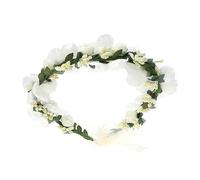 SHERCHPRY Fascia Floreale Bianca Copricapo Sposa Fiori Simulati Di Fiori Per Ghirlanda Floreale Per Feste Di Compleanno e Servizi Fotografici