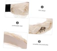 SHERCHPRY Fascia Larga Donna Estetica in con Accessorio Capelli per Feste e Quotidiano Fascia per Ragazze Chic e Multifunzionale