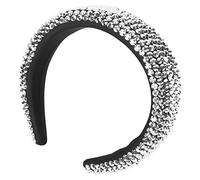 SHERCHPRY Fascia Larga Per Da Donna Copricapo Da Sposa Fascia Per Con Strass Cerchio Per Retrò Set Di Accessori Per Con Diamanti