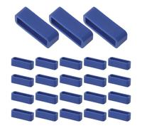 SHERCHPRY Fermacinturini in Silicone da 22 MM Set da 30 Pezzi Passanti per Cinturini Orologi Supporti Elastici Resistenti Accessori per Sostituzione Cinturino Quotidiana