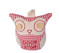 SHERCHPRY Fermaporta a Forma di Gufo Peluche, Bloccaporta Decorativo Morbido per Casa e Ufficio, Fermaporta Giocattolo Animali per Camerette e Interni