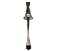 SHERCHPRY Fermaporta a Pedale Alto in Ottone Verde Antico per Porte Interne Supporto a Battuta senza Attrezzi per Tenere la Porta Aperta e Bloccarla Stabilmente