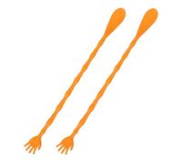 SHERCHPRY Grattaschiena Multifunzionale 2 in 1 Calzascarpe 2 Pezzi, Bastoncino in Plastica Resistente per Massaggio e Sollievo Prurito, Portatile per Uomo e Donna, Uso Quotidiano