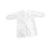 SHERCHPRY Grembiule da Lavoro da Salone Maniche Lunghe Abito da Lavoro per Parrucchieri Donna Reversibile per Estetiste