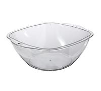 SHERCHPRY lavabo portatile lavaggio lavandino del bacino chiaro facciale vaschetta bagnetto bacinella in plastica trasparente lavatesta da comodino secchio per la pulizia Wash Secket