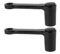 SHERCHPRY Leva del Pedale in Lega di Alluminio per Mountain Bike Pedivella Staccabile Leggera e Resistente Braccio della Pedivella Compatibile per Ciclismo Set da 2 Pezzi per