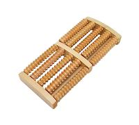 SHERCHPRY Massaggiatore Per Piedi in Legno File Di Rulli Massaggiatore Rulli Per Piedi Dispositivo Per Massaggio Plantare Manuale Adatto Per Rilassamento e Stimolazione Dei Punti Di Riflesso