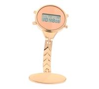 SHERCHPRY Modulo infermiere elettronico infermiera orologio orologi per infermieri impermeabile per donne parlando orologi da donna lega Rose Gold