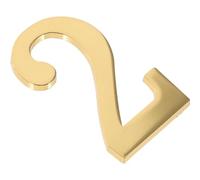 SHERCHPRY Numeri Civici in Metallo per Oro Magnetici Cassetta Postale | Spessore Robusto, Finitura Resistente All’usura, per Porta di Casa e Ufficio, Adatti a Giardino e Spazi Pubblici