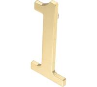SHERCHPRY Numeri Civici Magnetici in Metallo Oro per Porta Casa e Hotel | Resistenti All'usura, per Giardino e Spazi Pubblici, Finitura Compatta e Spessa