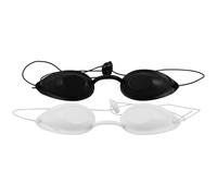 SHERCHPRY Occhiali Protettivi Laser per Bellezza 2 Pezzi Fascia Regolabile Protezione UV per Centri Estetici Casa e Spiaggia