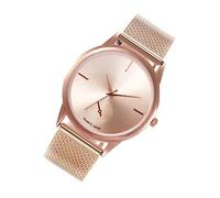 SHERCHPRY Orologio da donna al quarzo signore guarda mujer woman ladies watch orologio per il tempo libero delle ragazze orologio casual per ragazze Specchio di ordinario Golden