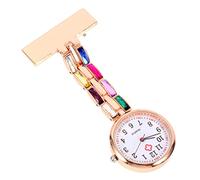SHERCHPRY Orologio Da Tasca Infermieri Fob Donne Orologio Da Infermiere Appeso Orologio Da Infermiera Femminile Studentessa Di Infermieristica Regali Per Infermiere Orologio a Clip Parà Lega