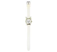 SHERCHPRY Orologio Per Con Cartoni Animati Guarda i Che Fa i Primi Passi Orologio Di Corna Di Cartone Animato I Guardano Le Ragazze Per Ragazzi Quarzo Bianca