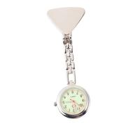 SHERCHPRY Orologio tascabile luminoso infermiera infermieri adolescenti watch guardare orologio digitale per infermiere orologio da tasca portatile Specchio di ordinario Silver